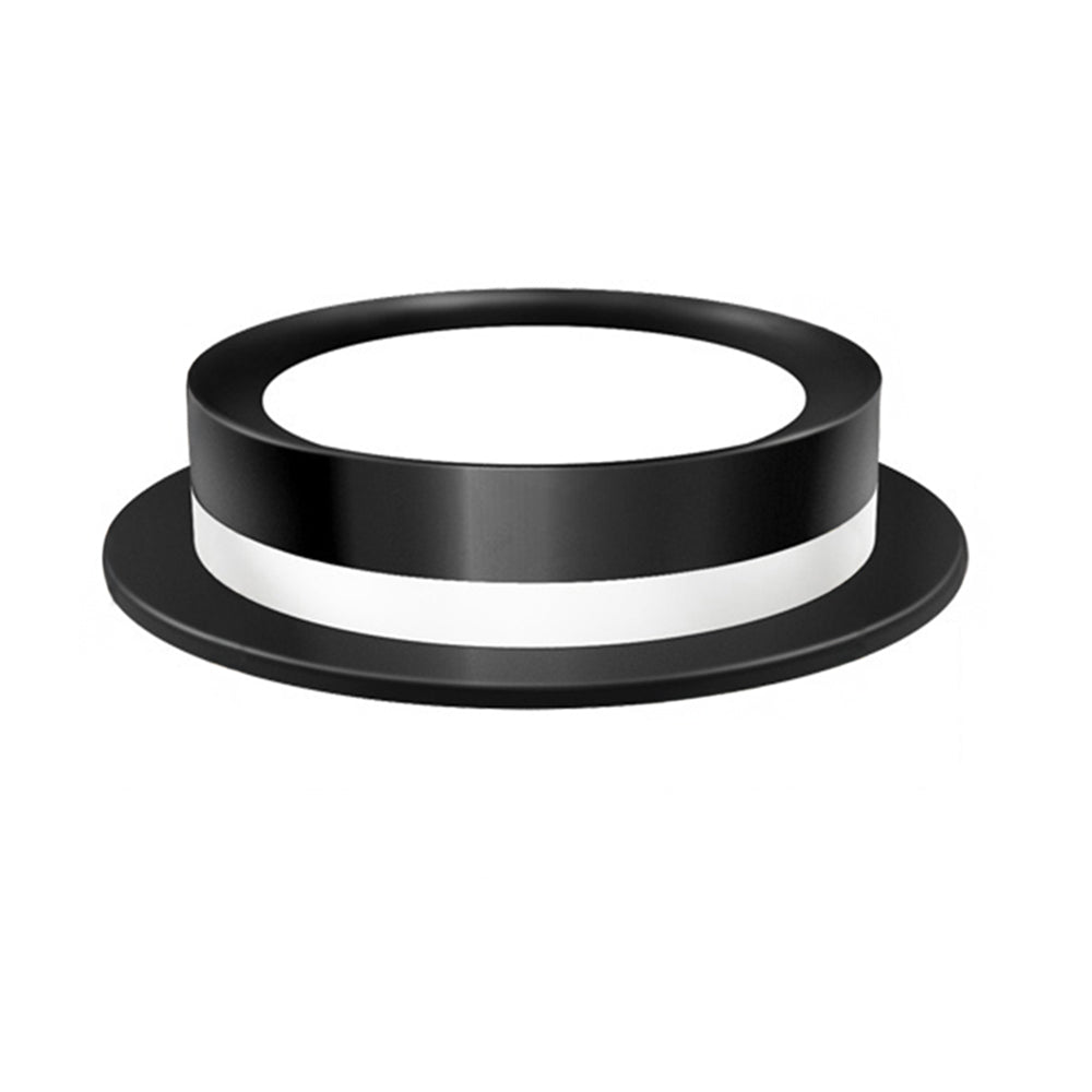 Compact Black Acrylic LED Ceiling Downlight For Hallway