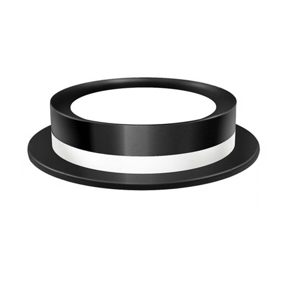 Compact Black Acrylic LED Ceiling Downlight For Hallway