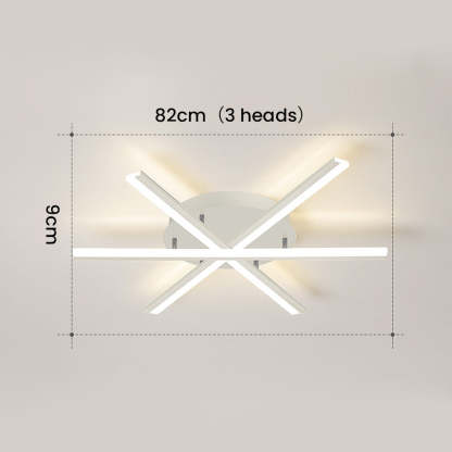Nordic Minimalist Iron LED Ceiling Lighting