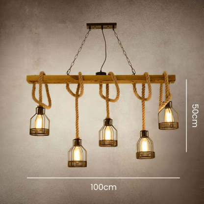 Contemporary Multi-Bulbs Black Ceiling Lights For Living Room