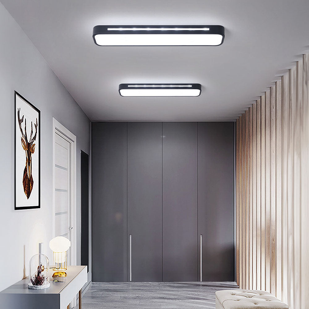 Nordic Minimalist Long LED Ceiling Light