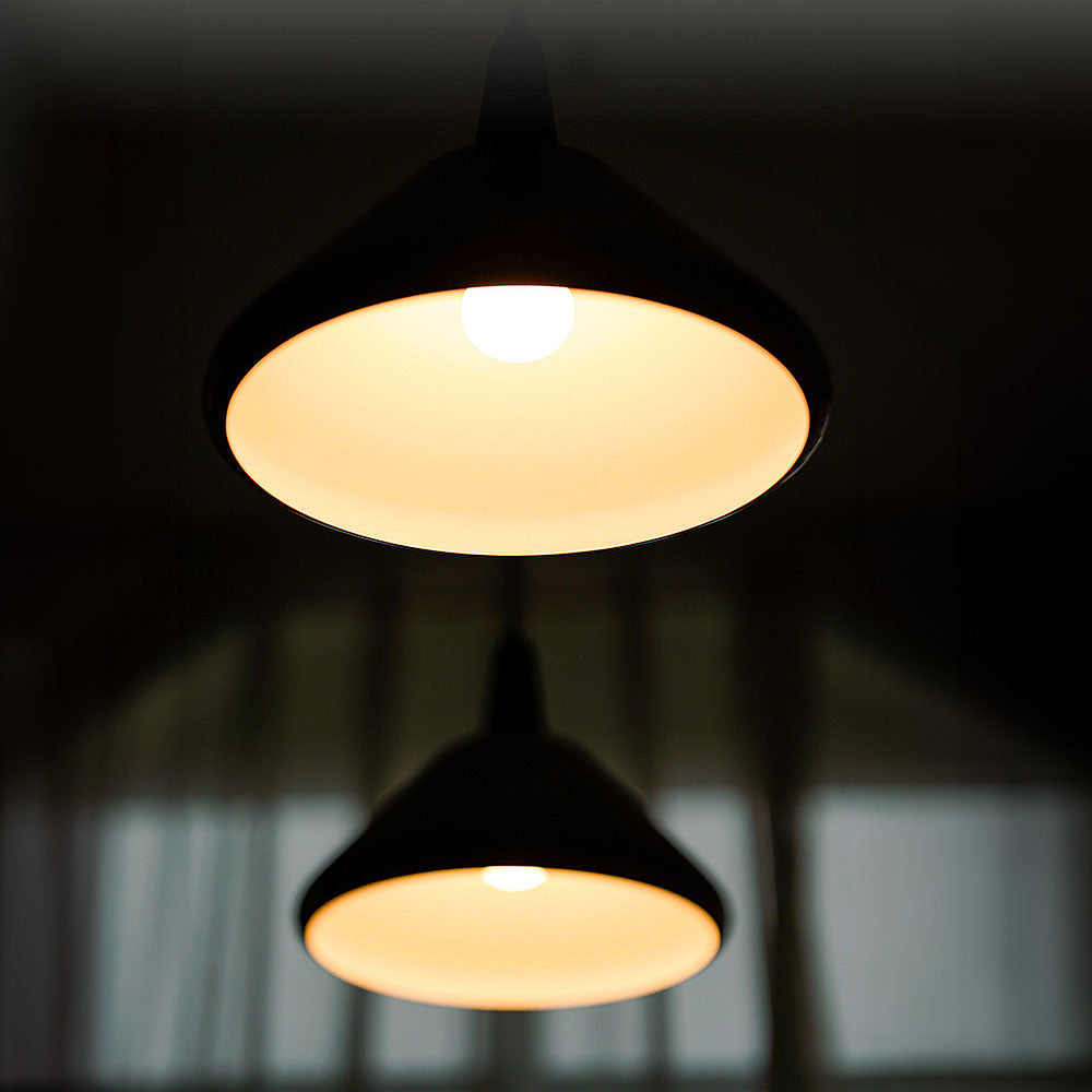 Orange Iron Simple Kitchen Pendant Light