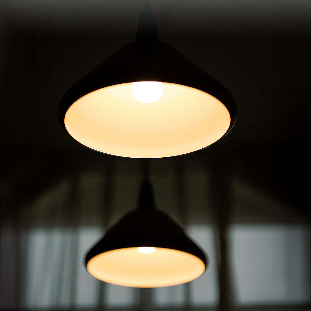 Orange Iron Simple Kitchen Pendant Light