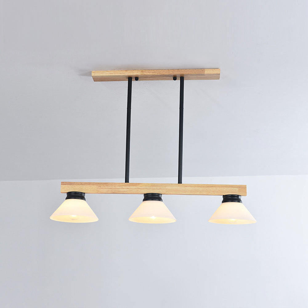 Contemporary Wooden Ceiling Lights For Kitchen Island