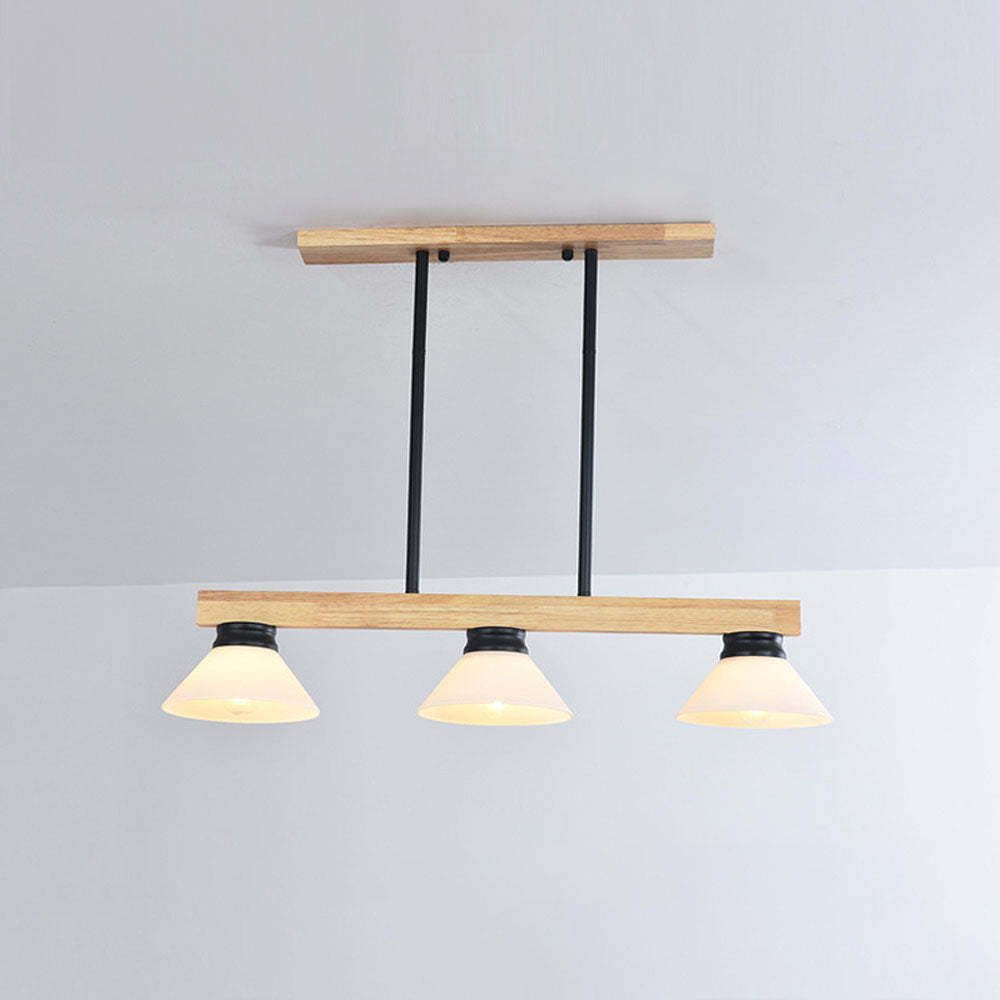Contemporary Wooden Ceiling Lights For Kitchen Island