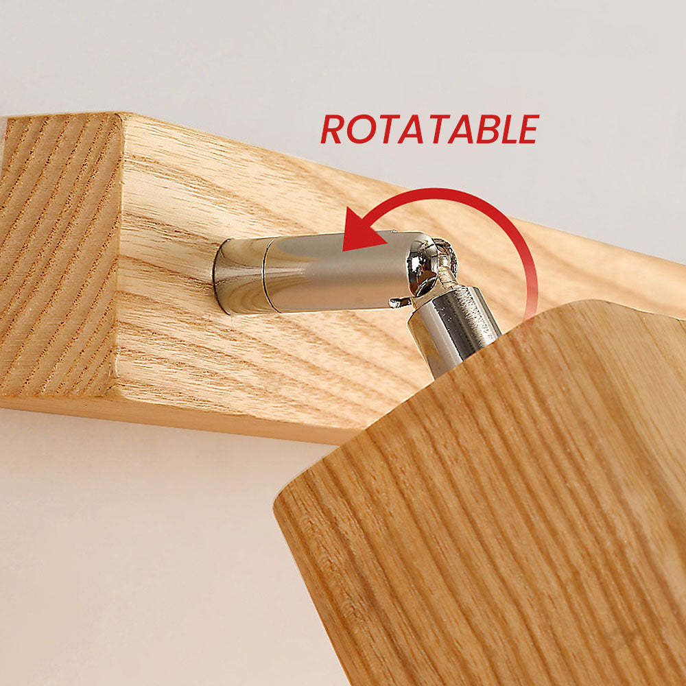 Creative Spotlights Mirror Lamp Wood Ceiling Lights