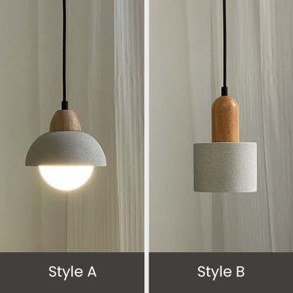 Modern Stone Simple White Pendant Lighting