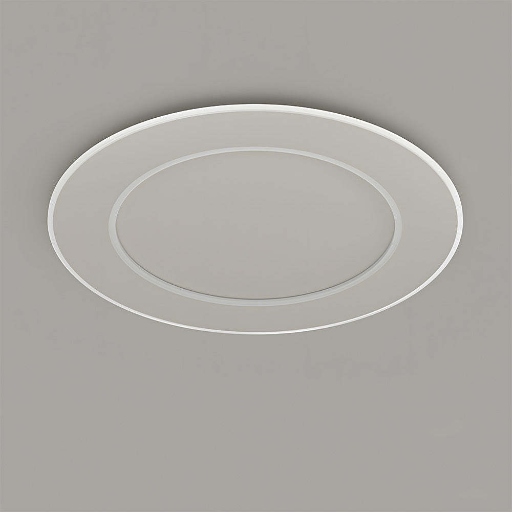 Modern Minimalist White Acrylic LED Ceiling Light for Living Room