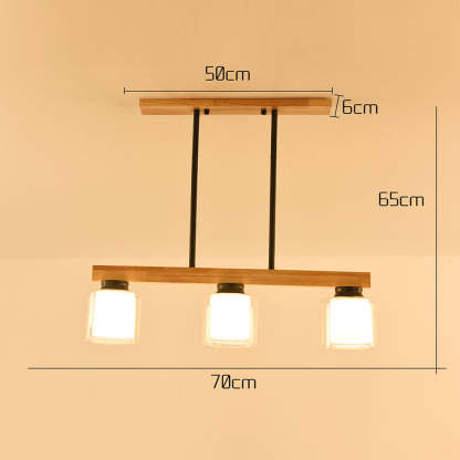 Modern Wood Bar pendant light For Kitchen Island