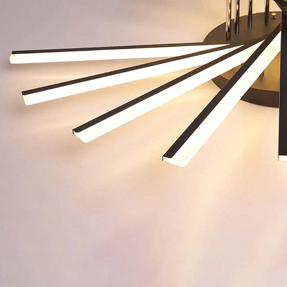 Nordic Minimalist Iron LED Ceiling Lighting