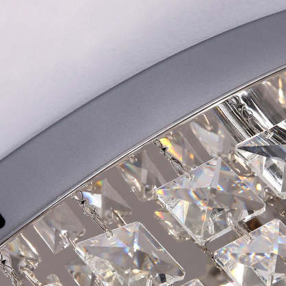 Round Crystal Bright Bedroom Ceiling Lights