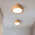 Lampsmodern Ceiling Lightings Compact LED Wood Living Room Ceiling Light