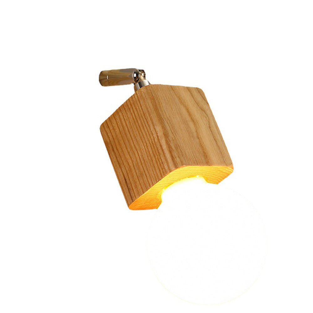 Creative Spotlights Mirror Lamp Wood Ceiling Lights