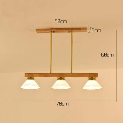 Contemporary Wooden Ceiling Lights For Kitchen Island