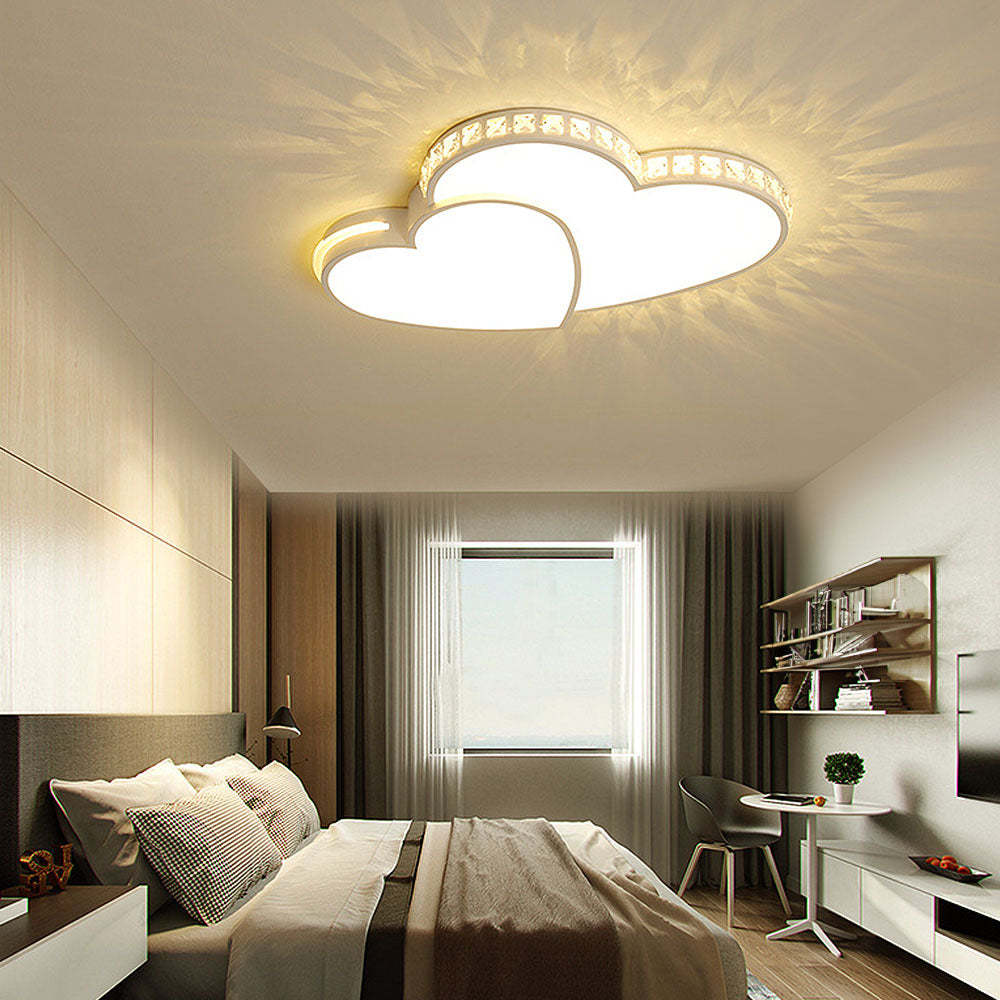 Contemporary  Acrylic Flush Led Ceiling Lights For Bedroom
