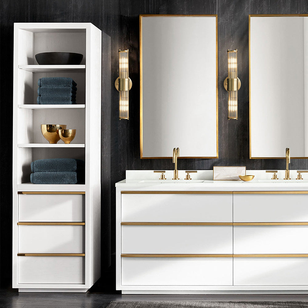 Modern Iron Gold Bathroom Wall Lights