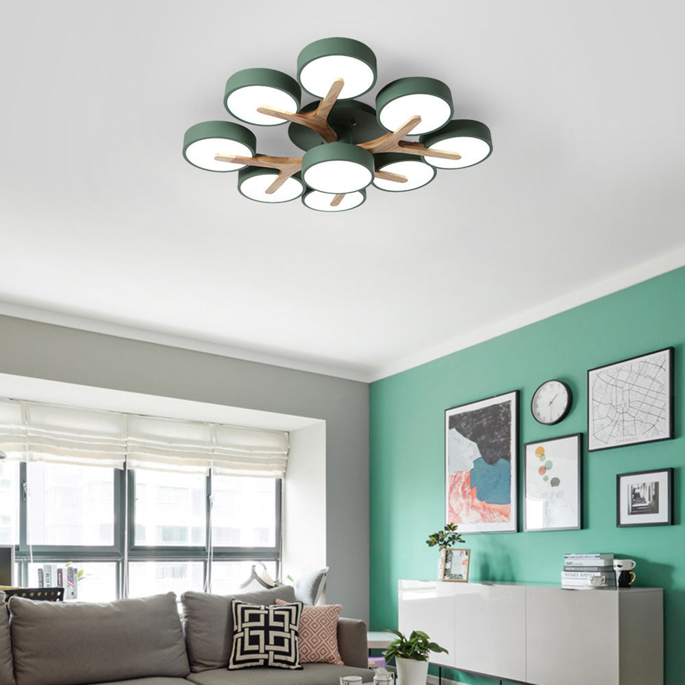 Contemporary Stylish Acrylic Living Room LED Ceiling Lights