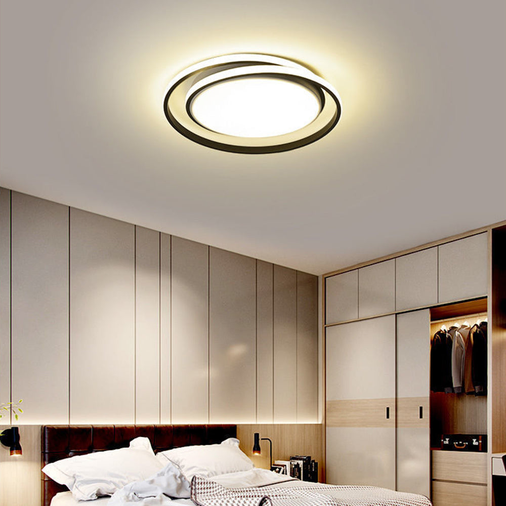 Modern LED Circle Flush Mount Ceiling Light