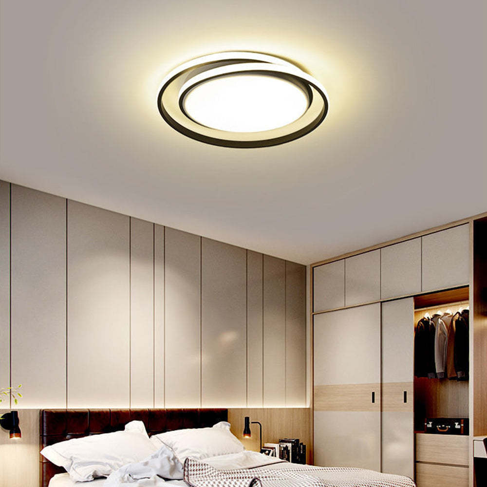 Modern LED Circle Flush Mount Ceiling Light