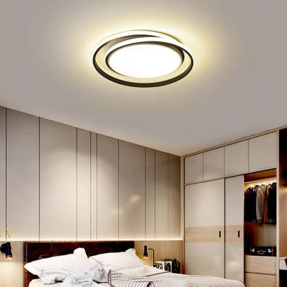 Modern LED Circle Flush Mount Ceiling Light