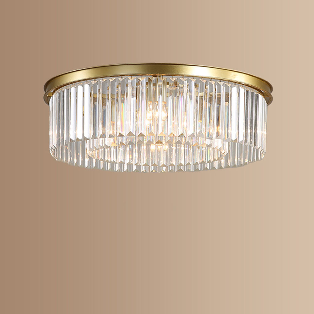 Clear Crystal Luxurious Bedroom Ceiling Lights