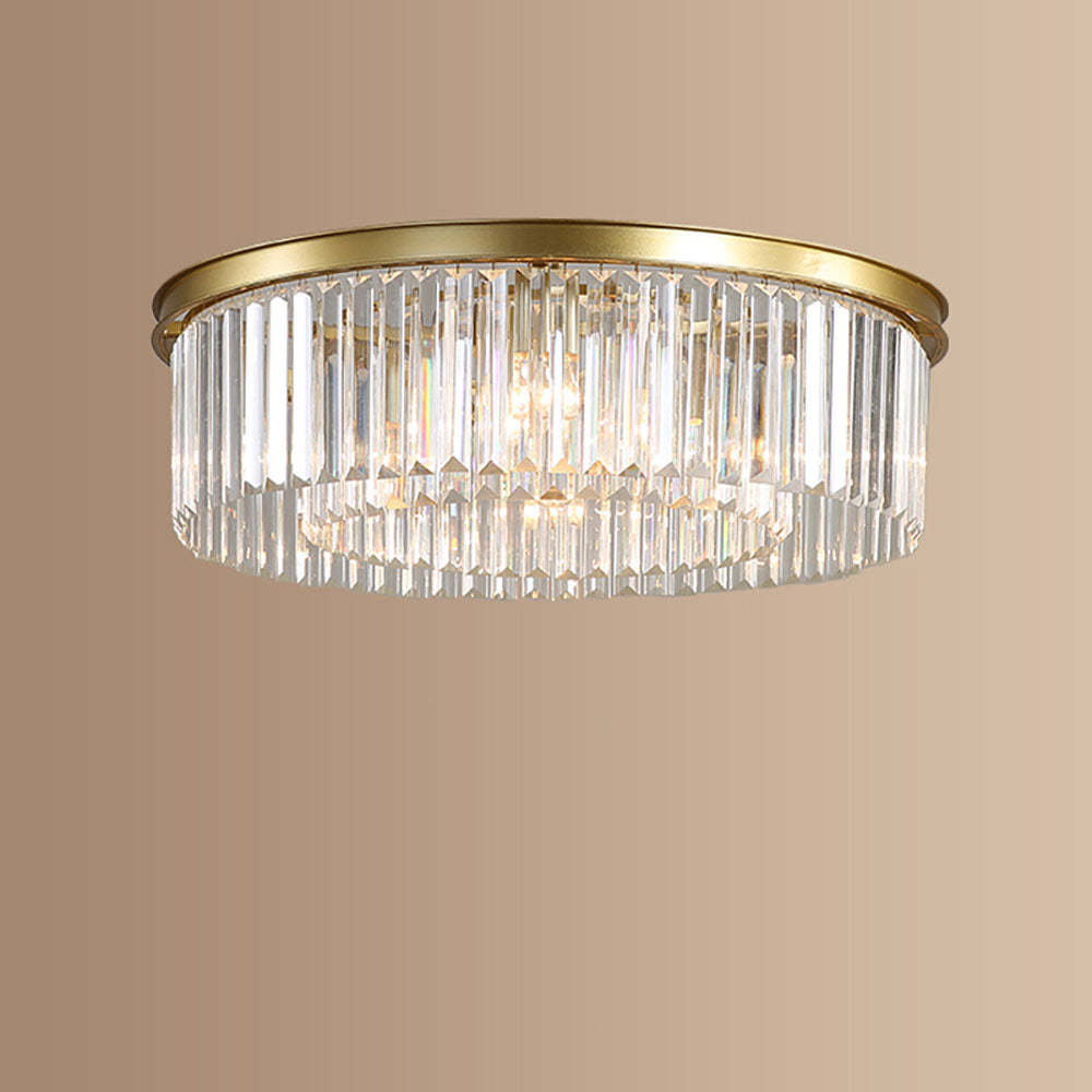Clear Crystal Luxurious Bedroom Ceiling Lights