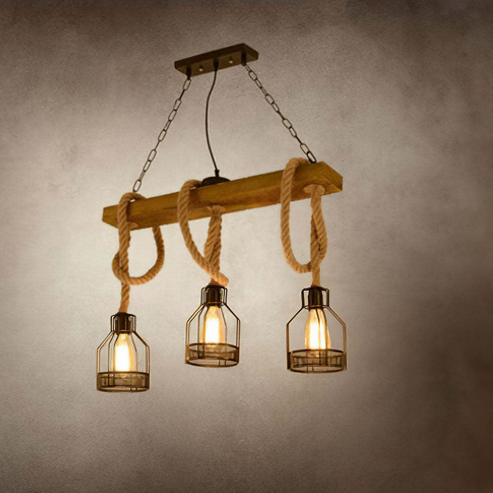 Contemporary Multi-Bulbs Black Ceiling Lights For Living Room