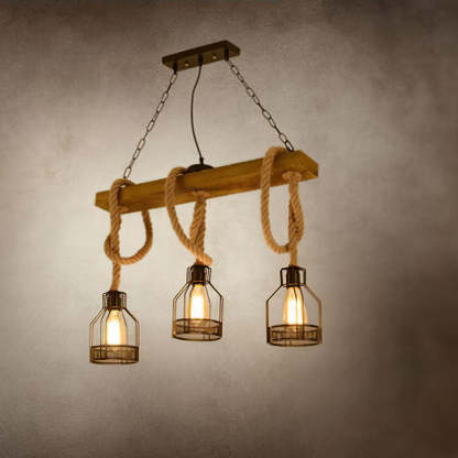 Contemporary Multi-Bulbs Black Ceiling Lights For Living Room