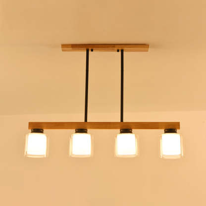 Modern Wood Bar pendant light For Kitchen Island