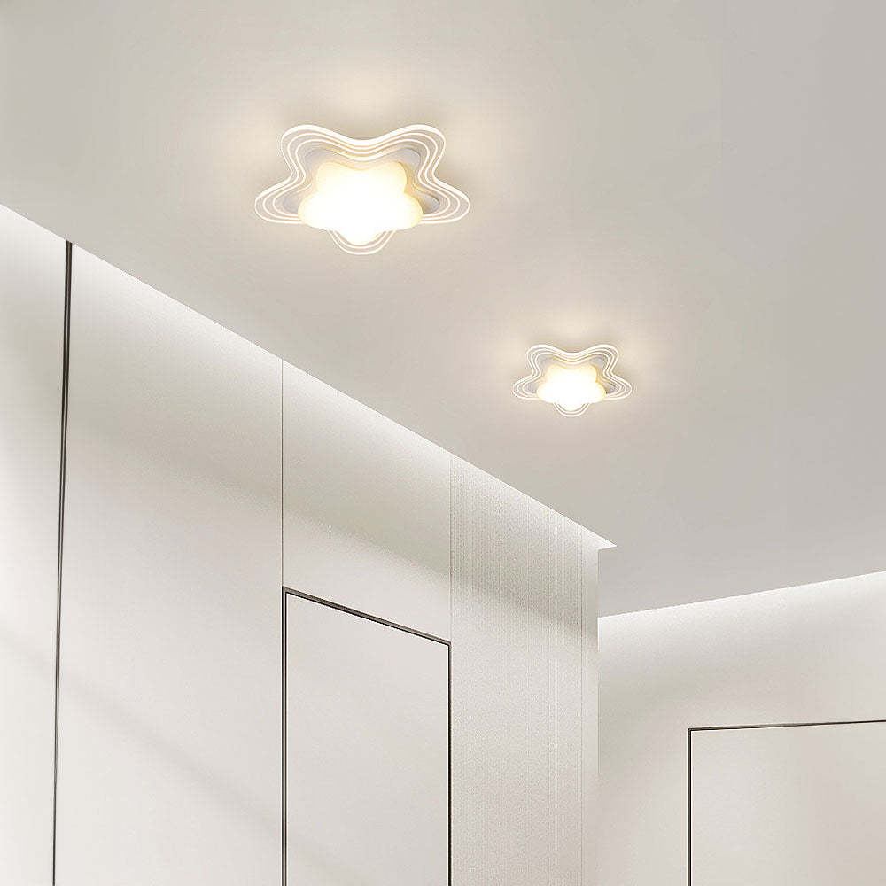 Creative Flower Acrylic Hallway LED Ceiling Light
