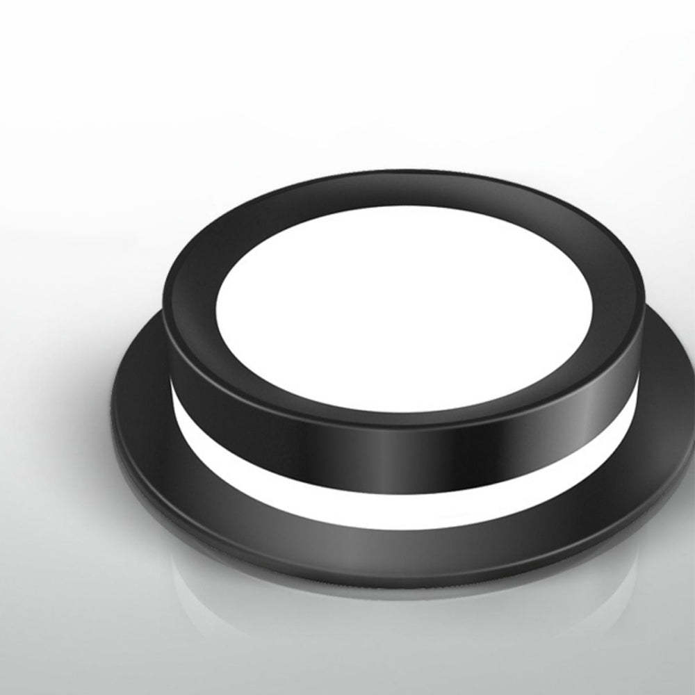 Compact Black Acrylic LED Ceiling Downlight For Hallway