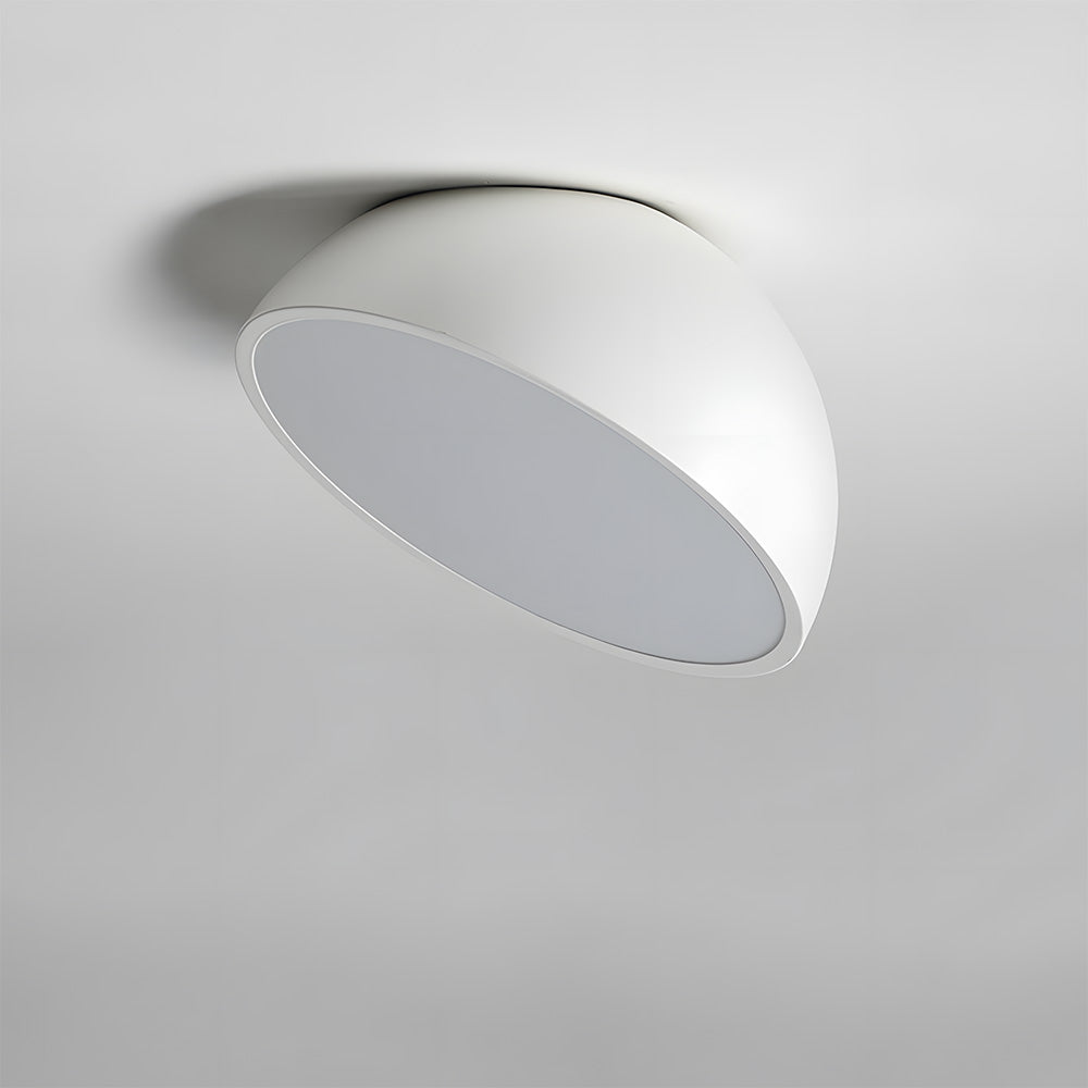 Nordic Minimalist Round Iron LED Ceiling Light for Living Room