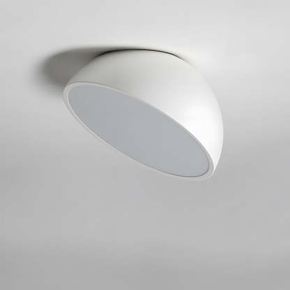 Nordic Minimalist Round Iron LED Ceiling Light for Living Room