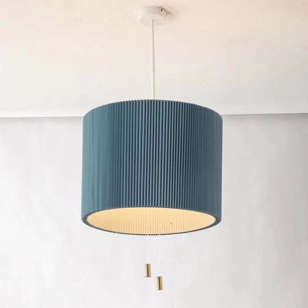 Variable Paper Art Green Dining Room Pendant Light 