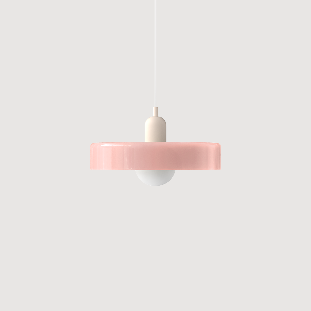 Contemporary Bauhaus Art Decor Glass Pendant Light