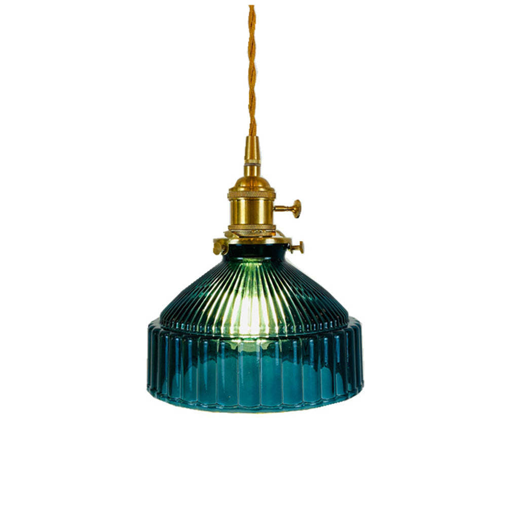 Vintage Glass Round Pendant Lighting