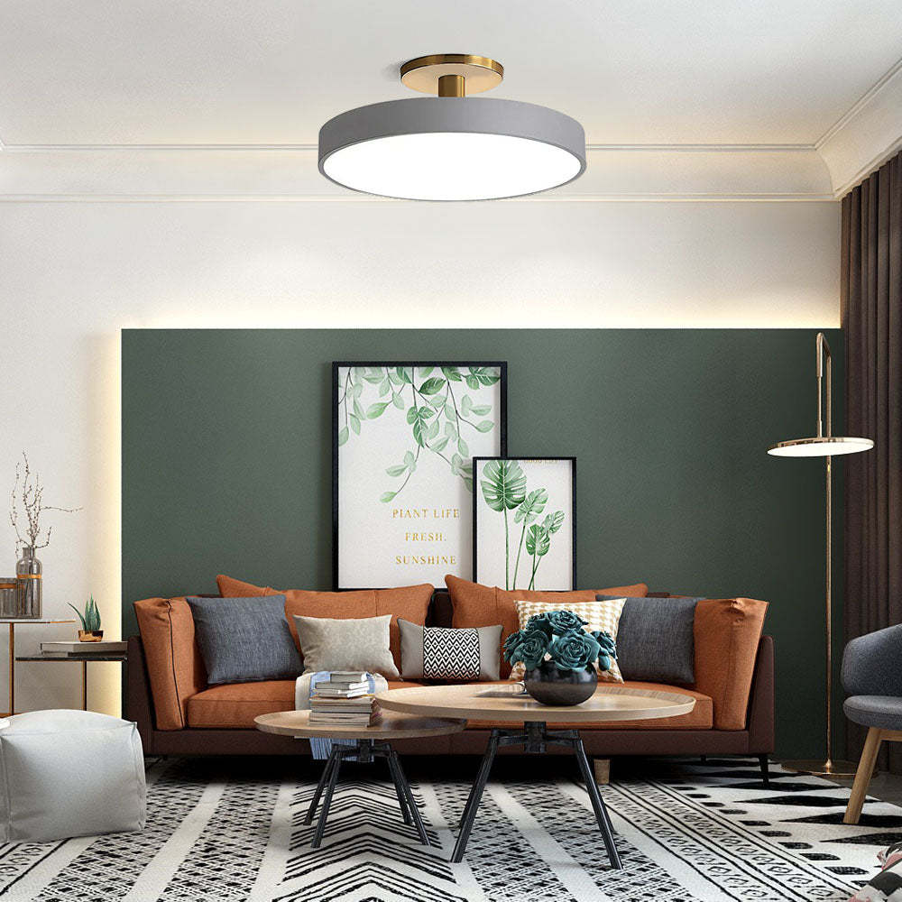 Simplicity Round Flush Mount Ceiling Light