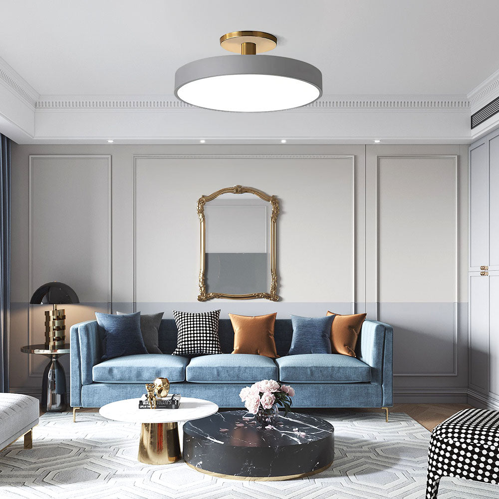 Simplicity Round Flush Mount Ceiling Light