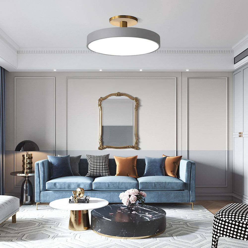 Simplicity Round Flush Mount Ceiling Light