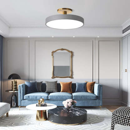 Simplicity Round Flush Mount Ceiling Light