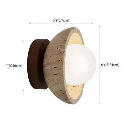 Nordic Simple Wood Wall Light For Bedroom