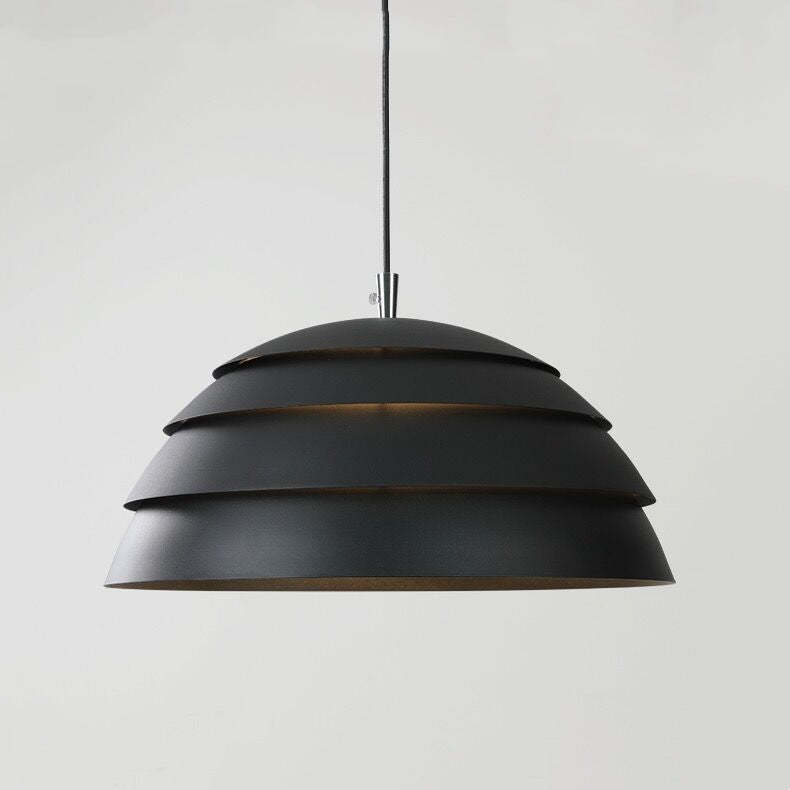 Modern Bowl Metal Pendant Light for Dining Room & Living Room -Homdiy
