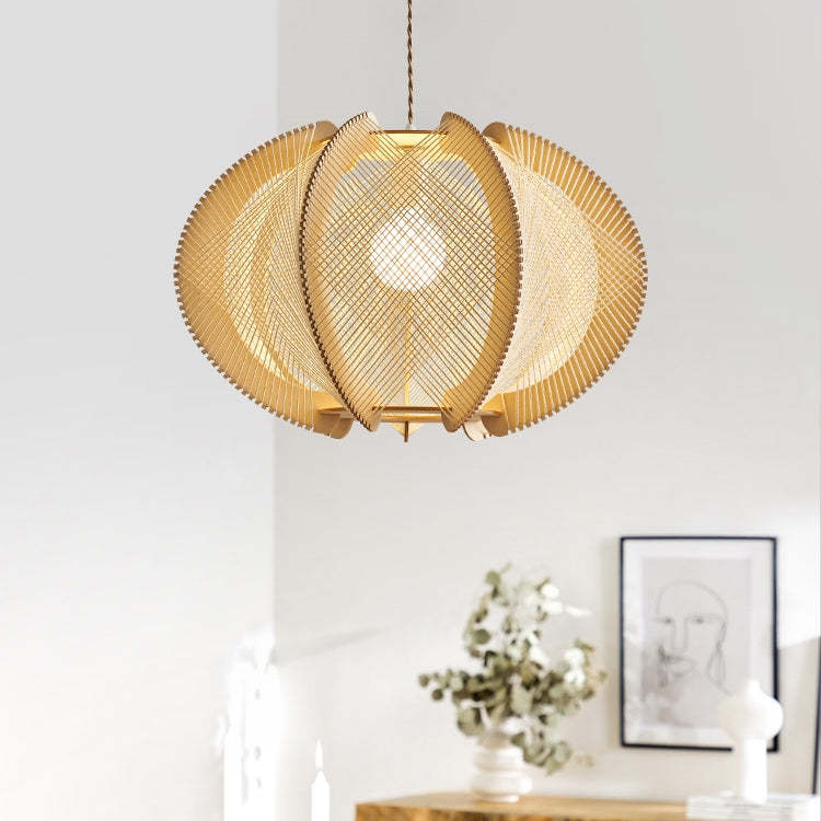Mid-Century Scandinavian Wood Pendant Lights -Homdiy