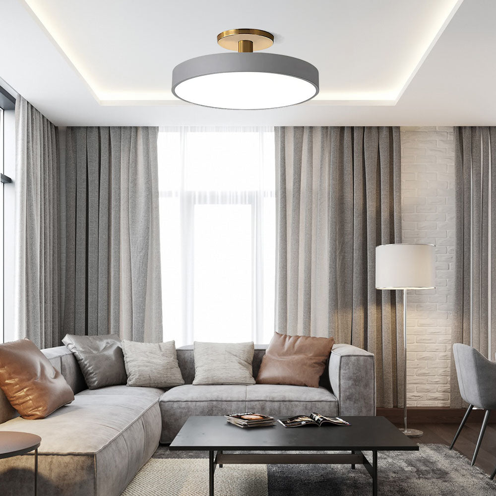 Simplicity Round Flush Mount Ceiling Light