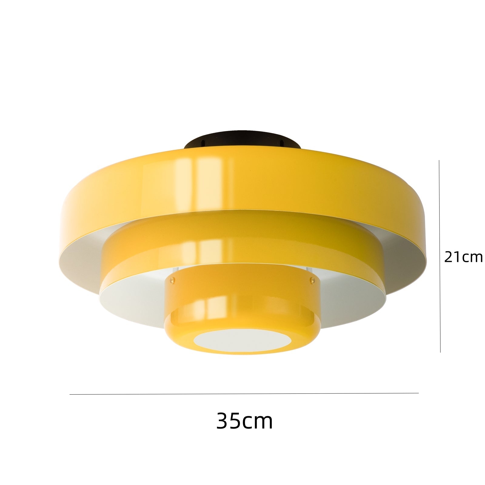 Mid-Century Iron Ceiling Lights