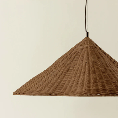 Retro Hand Woven Bamboo Pendant Lights