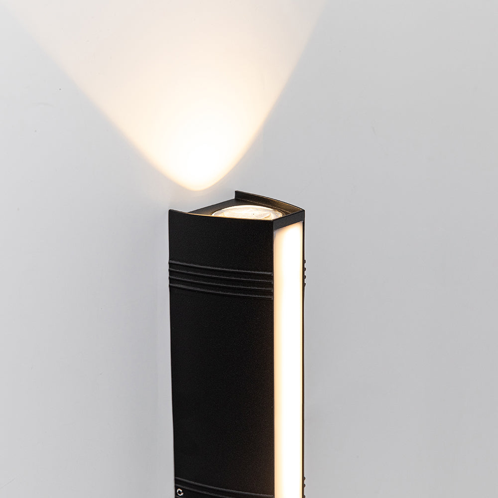 Modern Up and Down Outdoor Wall Sconce for Porch and Patio