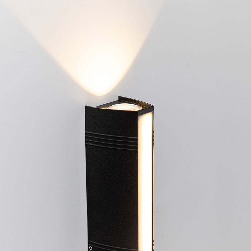 Modern Up and Down Outdoor Wall Sconce for Porch and Patio