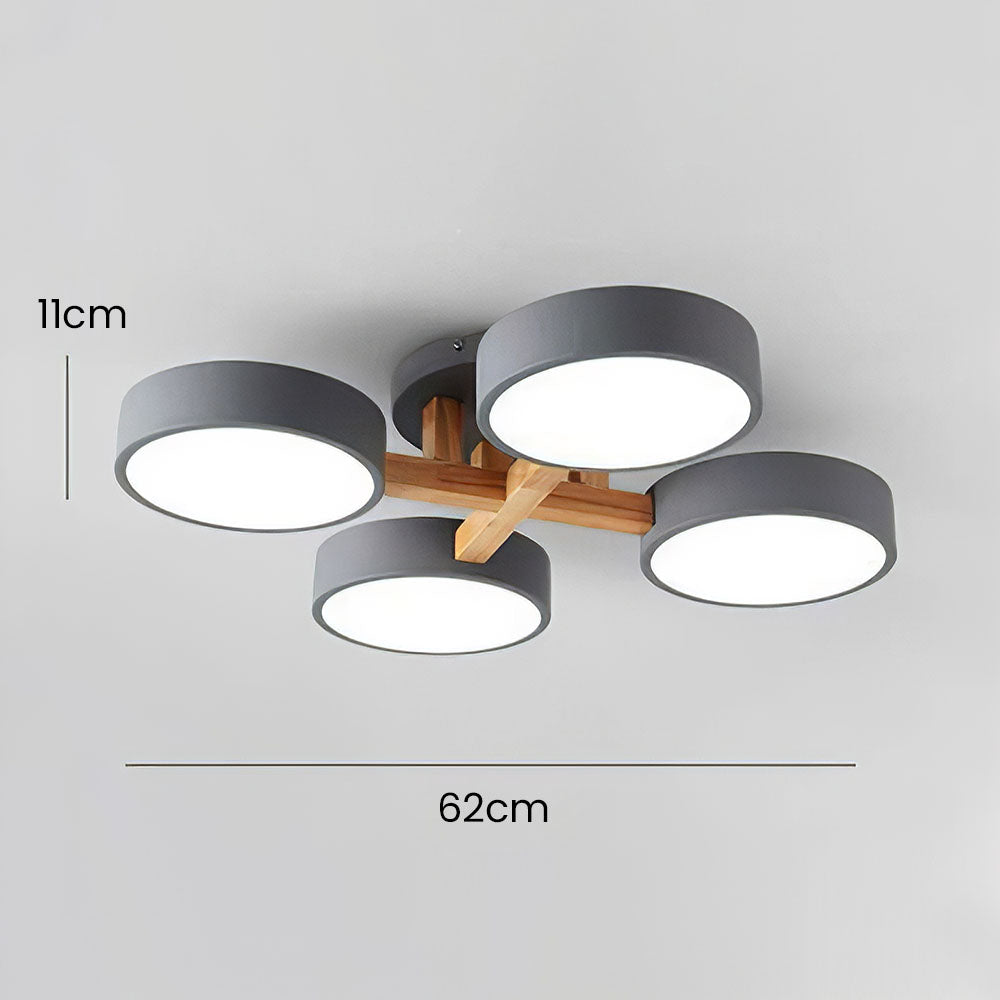 Nordic Modern Acrylic LED Living Room Ceiling Light