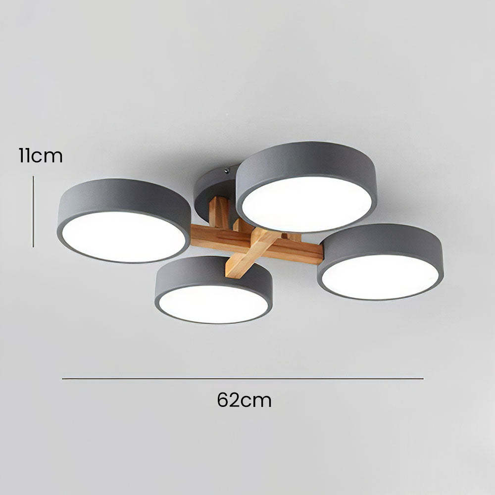 Nordic Modern Acrylic LED Living Room Ceiling Light
